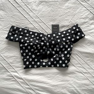 NWT Micheal Costello X Revolve Crop Top